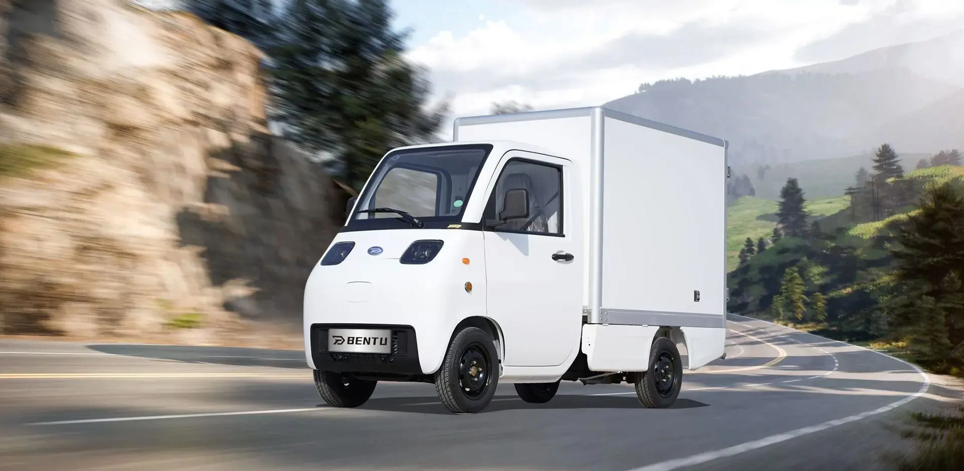 China EEC Mini Electric Vehicle Dostawa żywności 3KW Fabryka